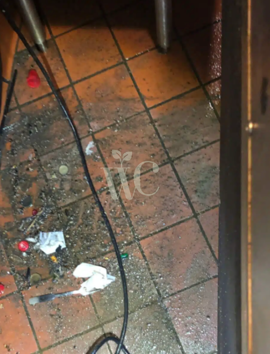Dirty floor